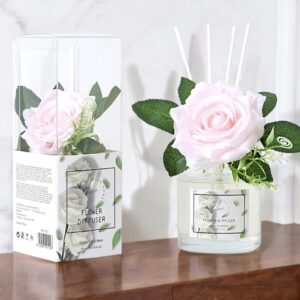 Fleur d’ambiance parfumée 200 ml senteur Thé vert Rose