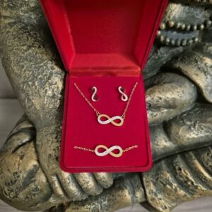 Coffret 3 pièces Infini acier inoxydable
